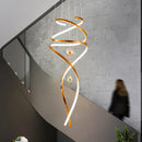 Ljojo LED Pendant Light: Modern Chandeliers for Living Room & Dining Room
