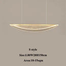 Ljojo Modern Acrylic Led Pendant Lamp Chandelier for Dining Room Home Decor Lighting