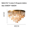 Modern Luxury Crystal Ceiling Lamp - Shell Decoration Chandelier for Home Decor by Ljojo