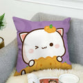 Ljojo Mochi Cat Luxury Cushion Cover Set for Sofa and Bed