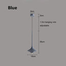 Ljojo LED Pendant Chandelier Modern Resin Nordic Bedroom Living Room Home Decor Hanging Lamp