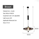 Nordic Spaceship Chandelier LED Pendant Light for Living Room - Minimalist Home Decor Ljojo