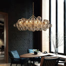 Glass Ball LED Chandelier for Living Room Modern Creative Home Decor by Ljojo