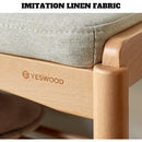 Ljojo™ Solid Wood Shoe Rack Bench with Cushion - Entryway, Living Room & Bedroom Organizer