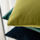 Green Velvet Throw Pillow Cover 45*45cm - Ljojo Ultra Soft Pillowcase