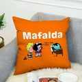 Ljojo 45x45 Short Plush Cushion Cover for Bed, Sofa, Car - 45*45 Throw