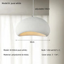 Ljojo Modern Nordic Brim Resin LED Pendant Light Chandelier for Home Decor