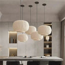Nordic Circular Restaurant Fabric LED Hanging Lamps by Ljojo - Grand Home Décor Chandeliers