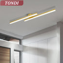 Ljojo LED Strip Ceiling Light - Modern Minimalist Home Decoration Lighting