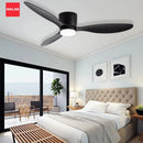 Ljojo Minimalist Ceiling Fan LED Light Motor High Air Volume Remote Control.