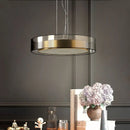 Ljojo Luxury LED Chandelier: Modern Minimalist Master Bedroom Home Decor