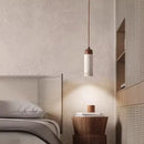 Bedside Pendant Light: Wabi Sabi Yellow Stone Sofa Lighting Fixture by Ljojo