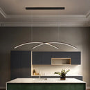 Ljojo LED Hanging Lamp Modern Pendant Lights for Dining Room Kitchen Bar