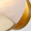 Ljojo Marble Wall Lights Copper Finish E14 Bulb Sconce 110-240V