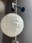 Ljojo Akari Rice Paper Cage Pendant Light Japanese Style Chandelier Home Decor LED Lamp