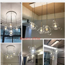 Italian Glass Bubble Ball Pendant Chandelier for Kitchen Island - Ljojo Luxury Lighting