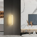 Ljojo Minimalist LED Pendant Chandelier in Gold/Black for Bedroom, Restaurant, Living Room