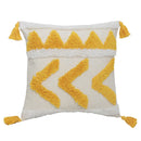 Chenille Tufted Boho Pillow Case with Tassels - Ljojo Brand