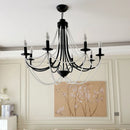 French Medieval Living Room Chandelier Rustic Minimalist Retro Master Bedroom Lighting Ljojo