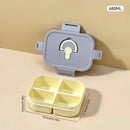 Ljojo 4 Grids Refrigerator Food Storage Box Kitchen Organizer