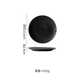 Ljojo Matte Striped Ceramic Plate Set for Molecular Cuisine Tableware