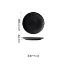 Ljojo Matte Striped Ceramic Plate Set for Molecular Cuisine Tableware