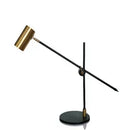 Ljojo LED Desk Lamp with Long Rod Rocker Arm - Nordic Decorative Lighting