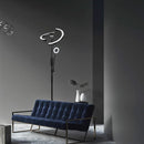 Ljojo Modern LED Rotating Floor Lamp for Living Room Bedroom Study Reading