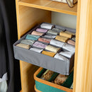 Ljojo™ Wardrobe Organizer for Underwear, Socks, Pants, Bras, Clothes - Drawer Storage Box
