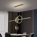 Ljojo LED Pendant Light: Modern Chandelier for Home Dining Living Kitchen Bedroom Decor