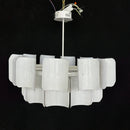 Wabi Sabi Acrylic Chandelier Lamp Modern Minimalist Living Room Hanging Fixture by Ljojo