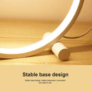 Ljojo 25CM LED Table Lamp Black/White Dimmable Desk Lamp For Bedroom Living Room