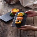 Ljojo Matte Ceramic Steak Sushi Dessert Plate Set