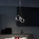 Italy Bubble Glass Ball Chandeliers Designer Pendant Lights Hanging Lamp G9 Suspension for Kitchen Island by Ljojo