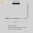 Ljojo LED Pendant Light: Remote Control Dimmable Ceiling Lamp for Dining & Kitchen