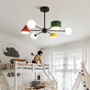 Ljojo Macaron Geometric Chandelier for Restaurant, Nursery, Kitchen Island