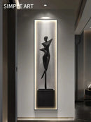 Ljojo Modern Abstract LED Wall Lamp for Home Decor
