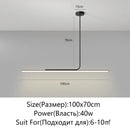 Ljojo LED Pendant Lights: Minimalist Hanging Lamp for Home Indoor Lighting