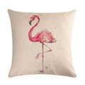 Animal Print Linen Pillowcase by Ljojo - Home Decor Cushion Cover