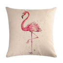 Animal Print Linen Pillowcase by Ljojo - Home Decor Cushion Cover