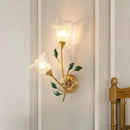 French Pastoral LED Wall Lamp Sconces - Creative Flower Home Decor - Ljojo