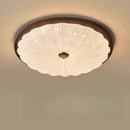 Nordic Minimalist Retro Wood Ceiling Light Fixture for Bedroom Dining Living Room by Ljojo