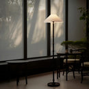 Ljojo Bamboo Floor Lamp: Retro Chinese Style Standing Table Light for Living Room & Bedroom