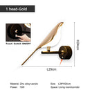 Ljojo 350° Rotatable LED Wall Lights with Touch Switch ON/OFF
