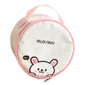Ljojo Mini Capybara Thermal Lunch Bag: Portable, Insulated, Reusable Cooler