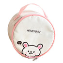 Ljojo Mini Capybara Thermal Lunch Bag: Portable, Insulated, Reusable Cooler