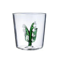 Ljojo 3D Christmas Theme Glass Mug Cup - 300ml - Creative Gift for Girls, Kids, Lovers