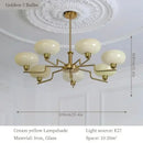 Retro Artistic LED Pendant Light Acrylic Ball for Bedrooms & Living Rooms by Ljojo