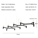 Nordic LED Pendant Light Fixture for Living Room | Ljojo Elegant Chandelier for Home Decor