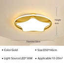 Ljojo LED Ceiling Light: Modern Minimalist Bedroom Chandelier for Living Room, Children's Room